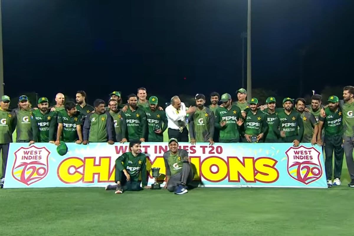 Pakistan Clinched Series beating West Indies