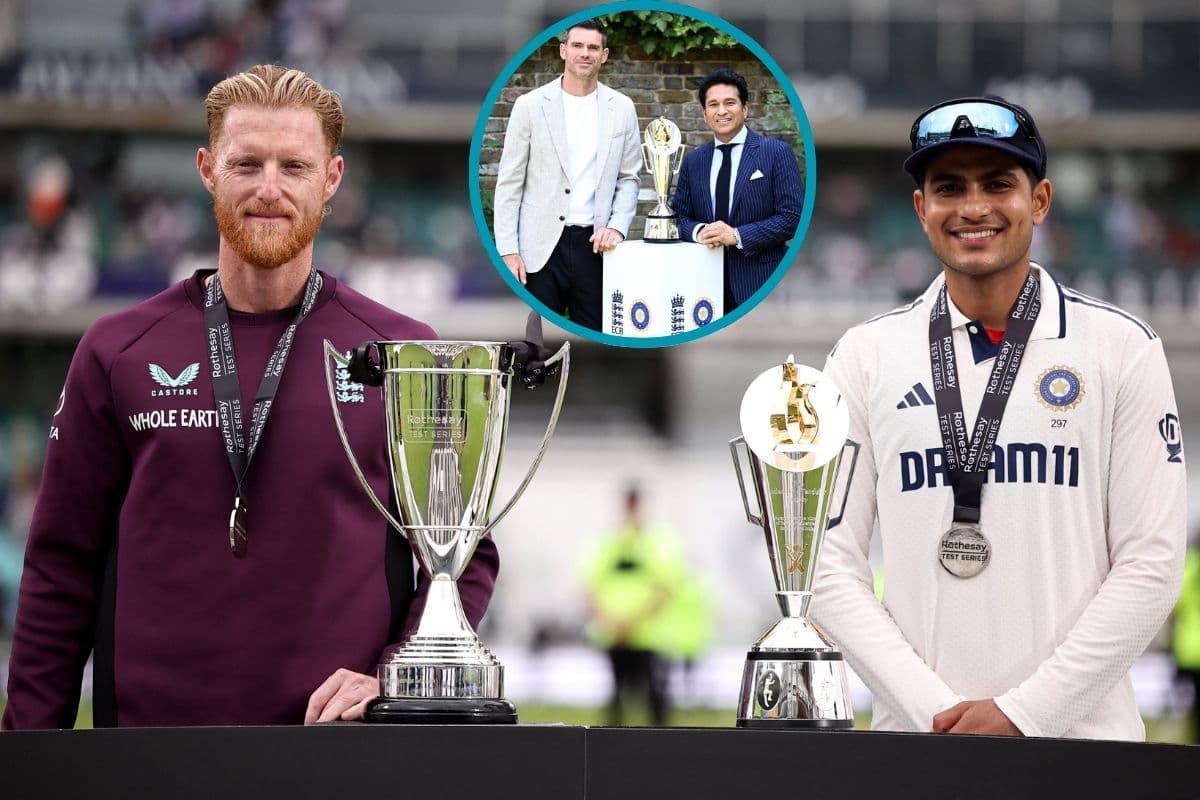 ये कैसी एंडरसन-तेंदुलकर ट्रॉफी? जहां ट्रॉफी देने न सचिन आए और न सर जेम्स