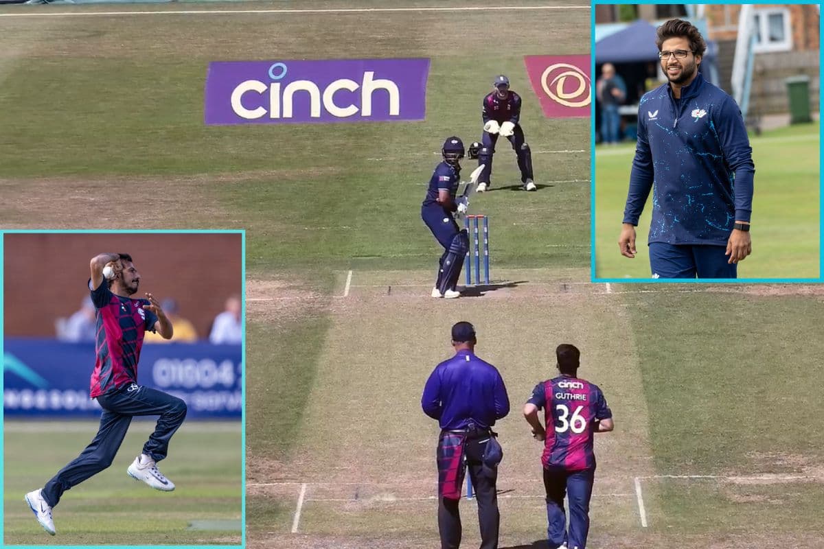 Yuzvendra Chahal and Imam Ul Haq in County Cricket.
