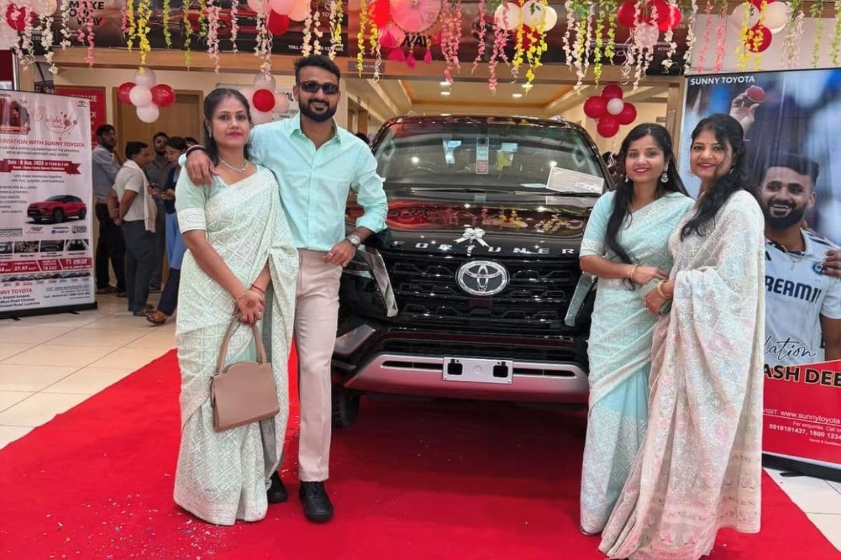 Akash Deep Buys Dream Car