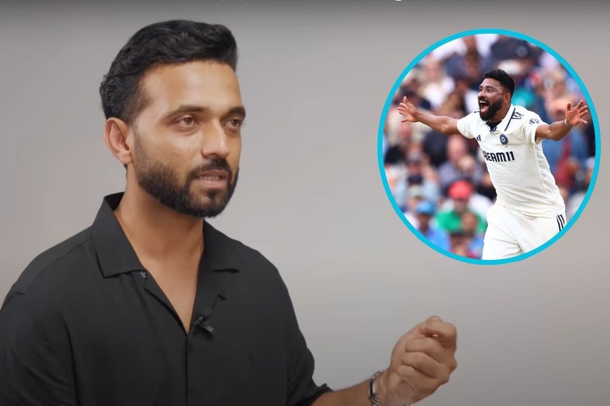 Ajinkya Rahane on Mohammad Siraj