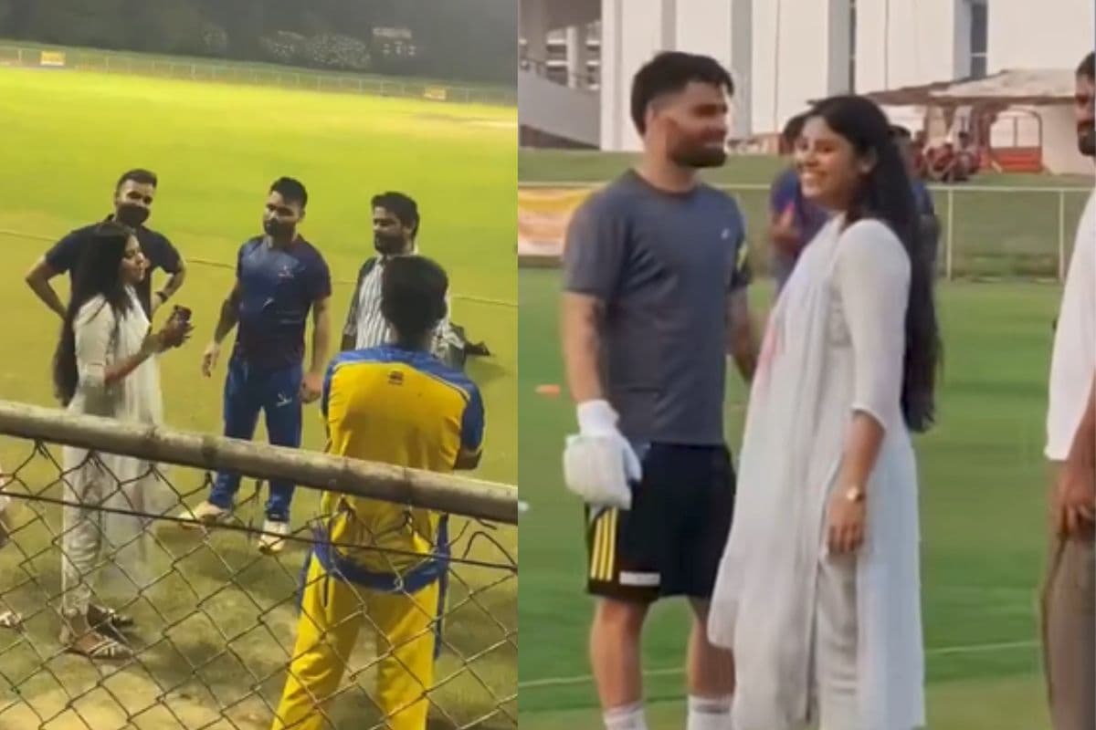 रिंकू सिंह के प्रैक्टिस सेशन में दो बार आईं मंगेतर सांसद प्रिया सरोज, सरप्राइज रिएक्शन का वीडियो वायरल
