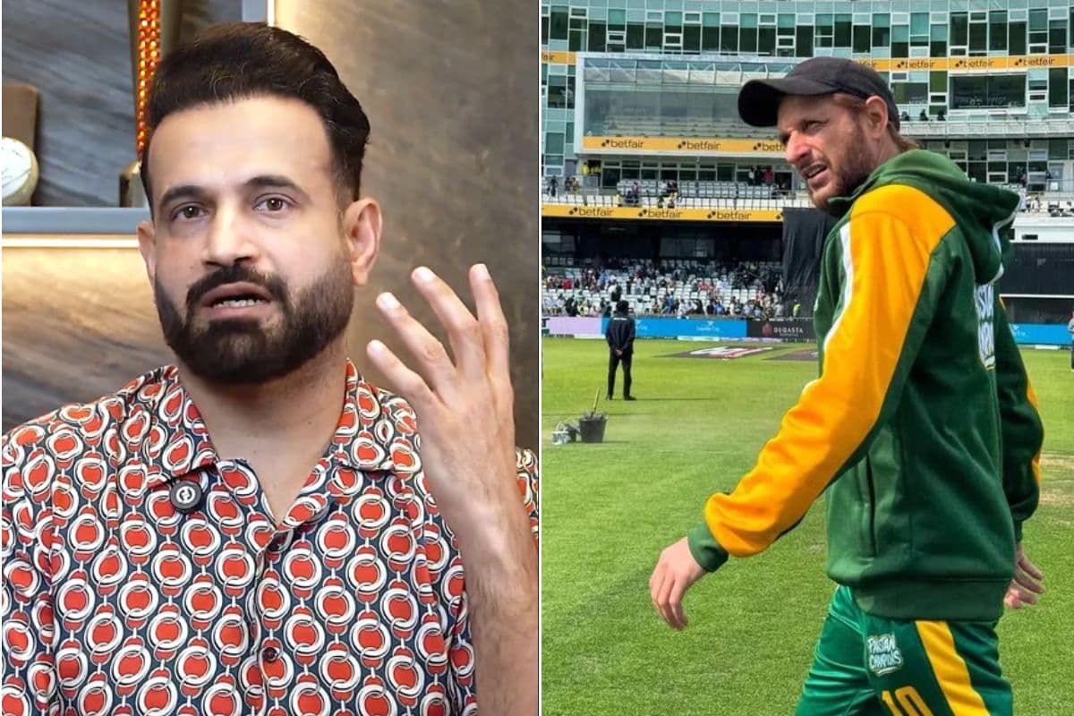Irfan Pathan and Shahid Afridi.