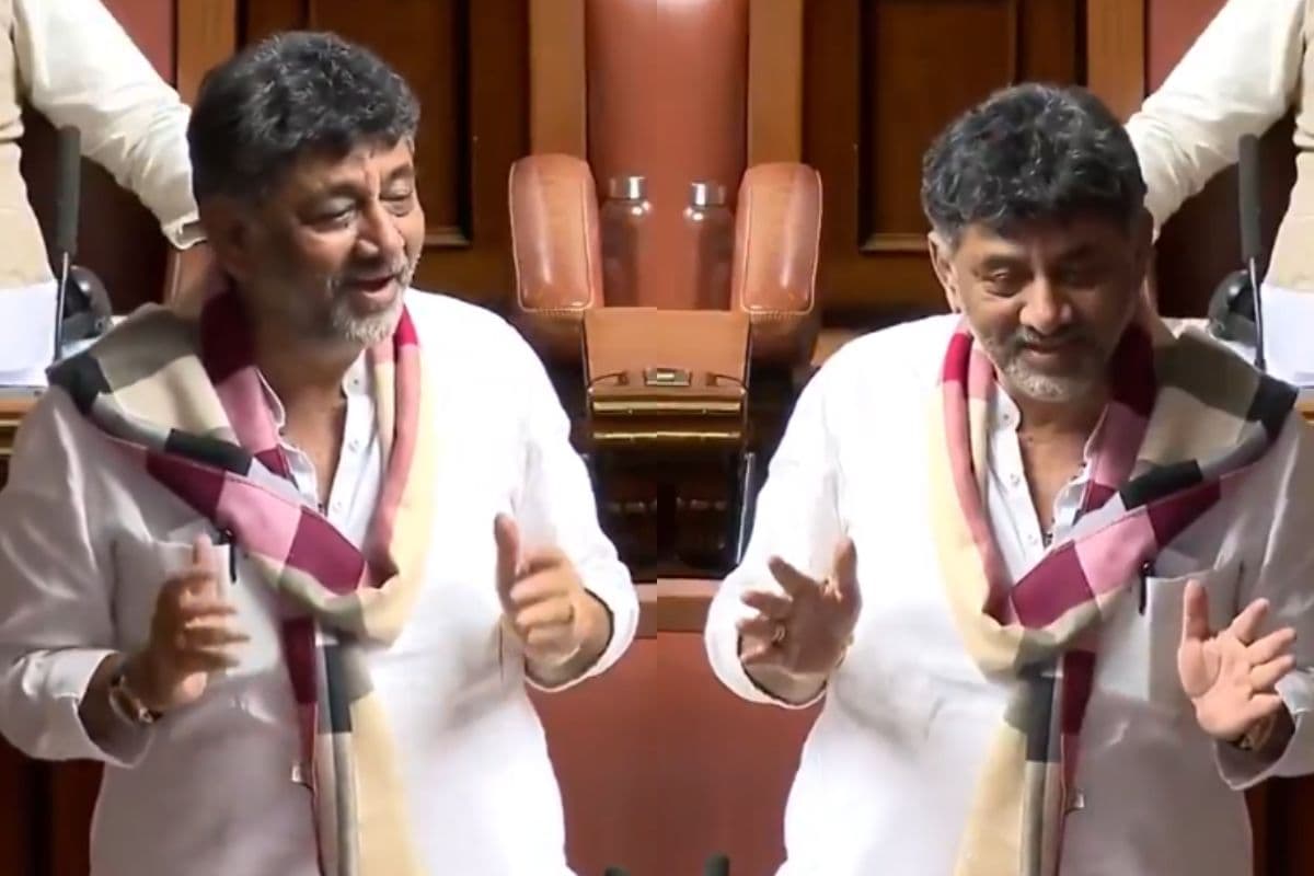 बीजेपी को गहराई से... विधानसभा में RSS गीत पढ़ने पर डीके शिवकुमार का बयान