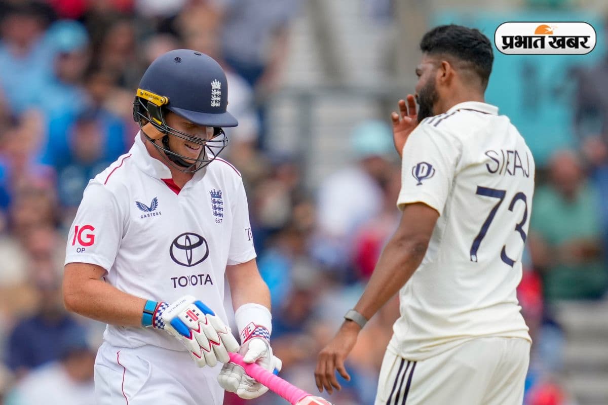 Watch: जायसवाल ने बेन डकेट को उकसाया और इंग्लिश ओपनर ने गंवा दिया विकेट