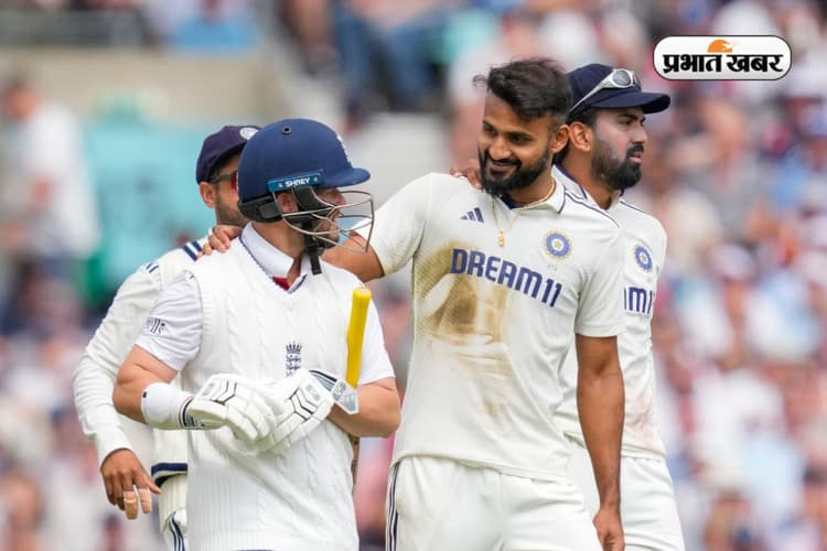 Watch: ऐसा कौन करता है भाई? आकाश दीप ने पहले आउट किया फिर कंधे पर हाथ रख दी विदाई