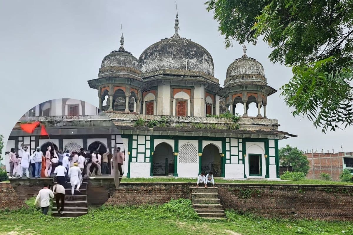 मजार की लड़ाई यूपी विधानसभा पहुंची, जमकर हुआ हंगामा, ड्रोन की निगरानी में पूरा इलाका