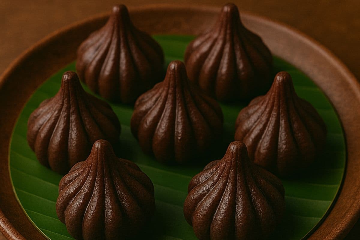 Chocolate Modak Recipe for Ganesh Chaturthi Bhog