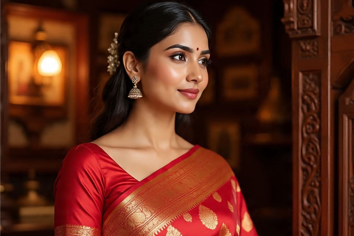 Ganesh Chaturthi Saree Design