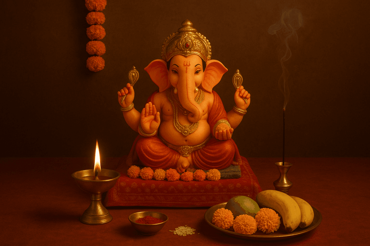 Ganesh Chaturthi sthapana vidhi
