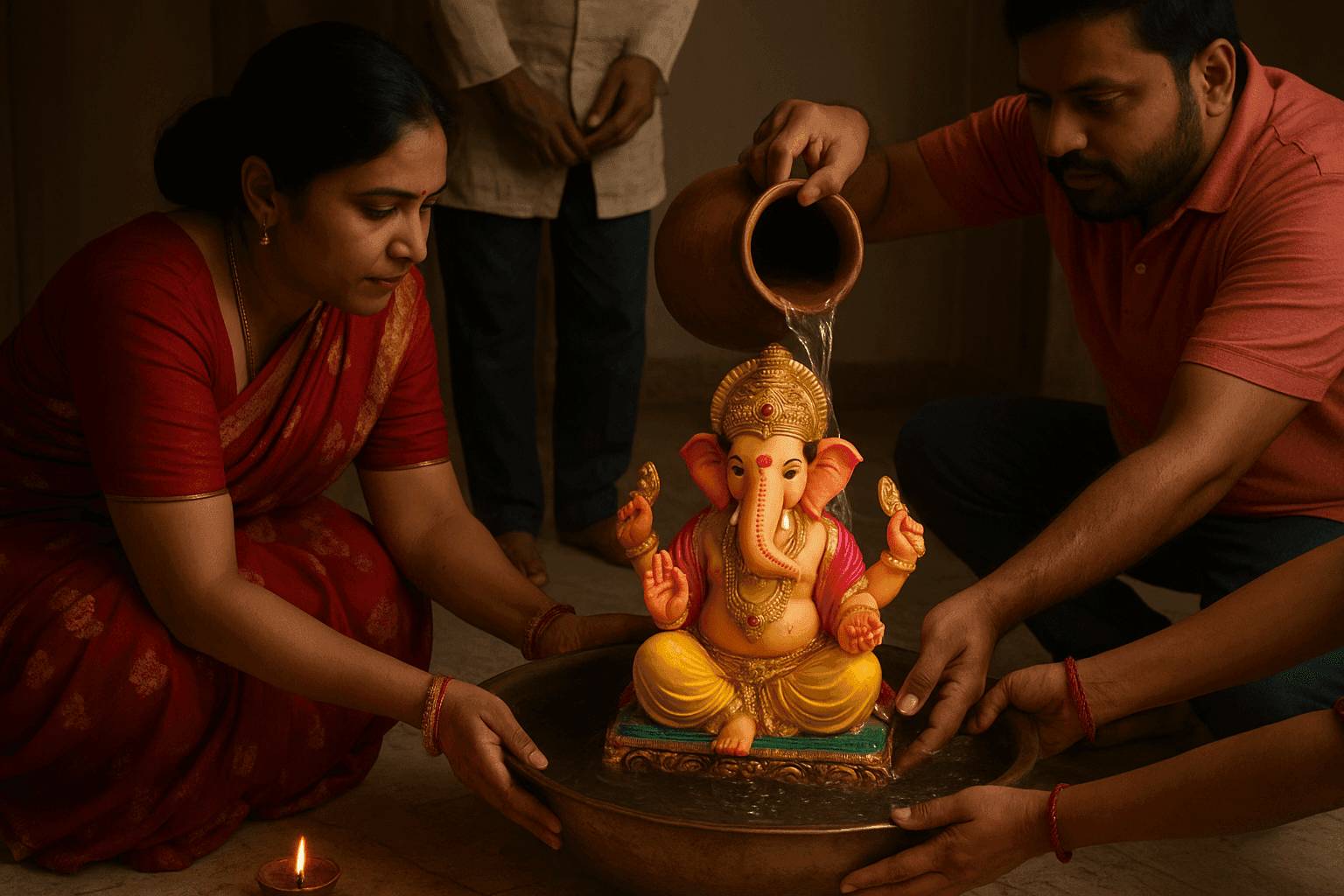 Ganpati Visarjan 2025: घर पर गणपति विसर्जन कैसे करें ? जानें पूरी विधि