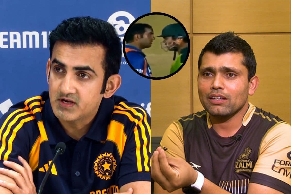 Asia Cup 2010 India vs pakistan match Fight Between Gautam gambhir and kamran akmal