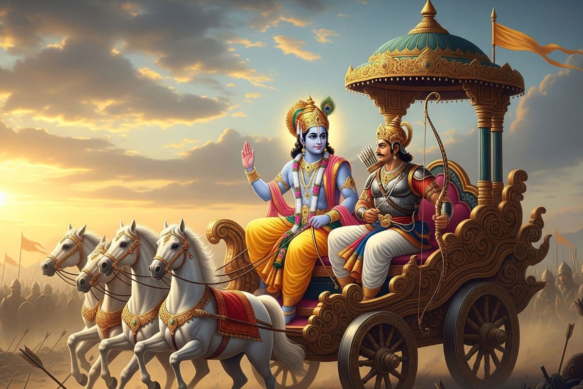 Gita Updesh: इंसान को पतन की ओर धकेलते हैं ये 3 आदतें