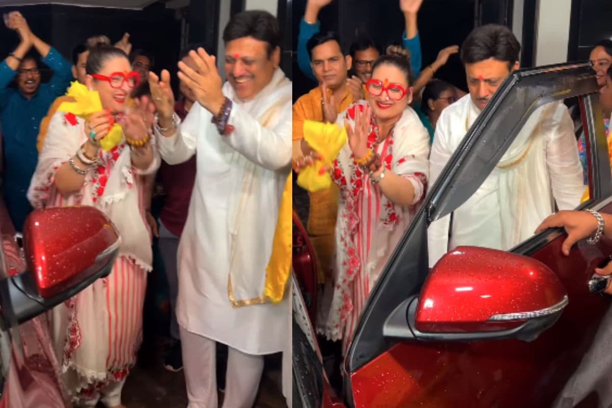 Viral Video: गणेश विसर्जन में पत्नी सुनीता संग झूमे गोविंदा, बेटे यशवर्धन भी आए नजर