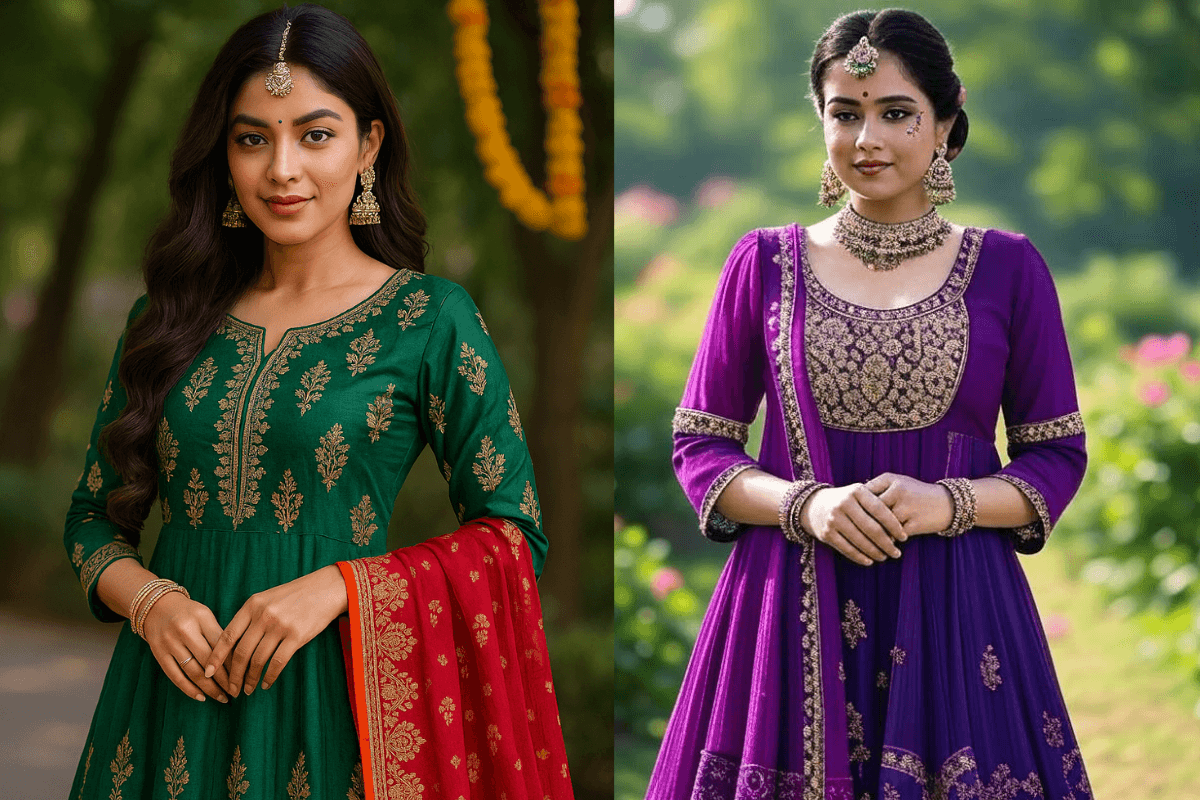 Hartalika Teej Stylish Kurti Designs