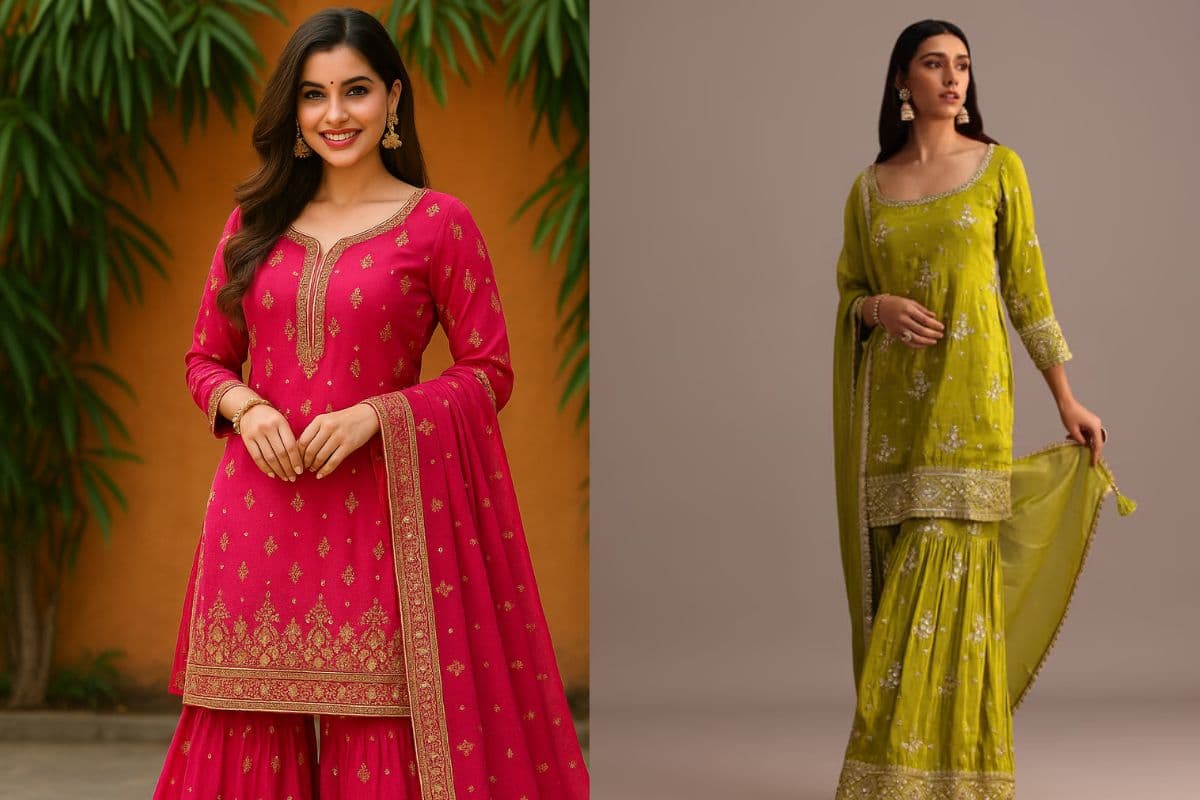 Hartalika Teej Stylish Kurti Designs 