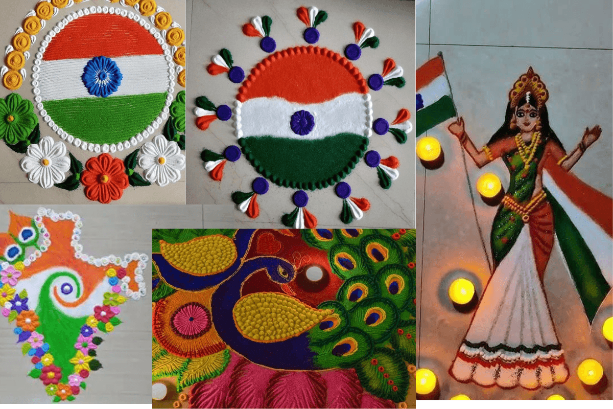Independence Day Rangoli Designs Independence Day Rangoli Designs