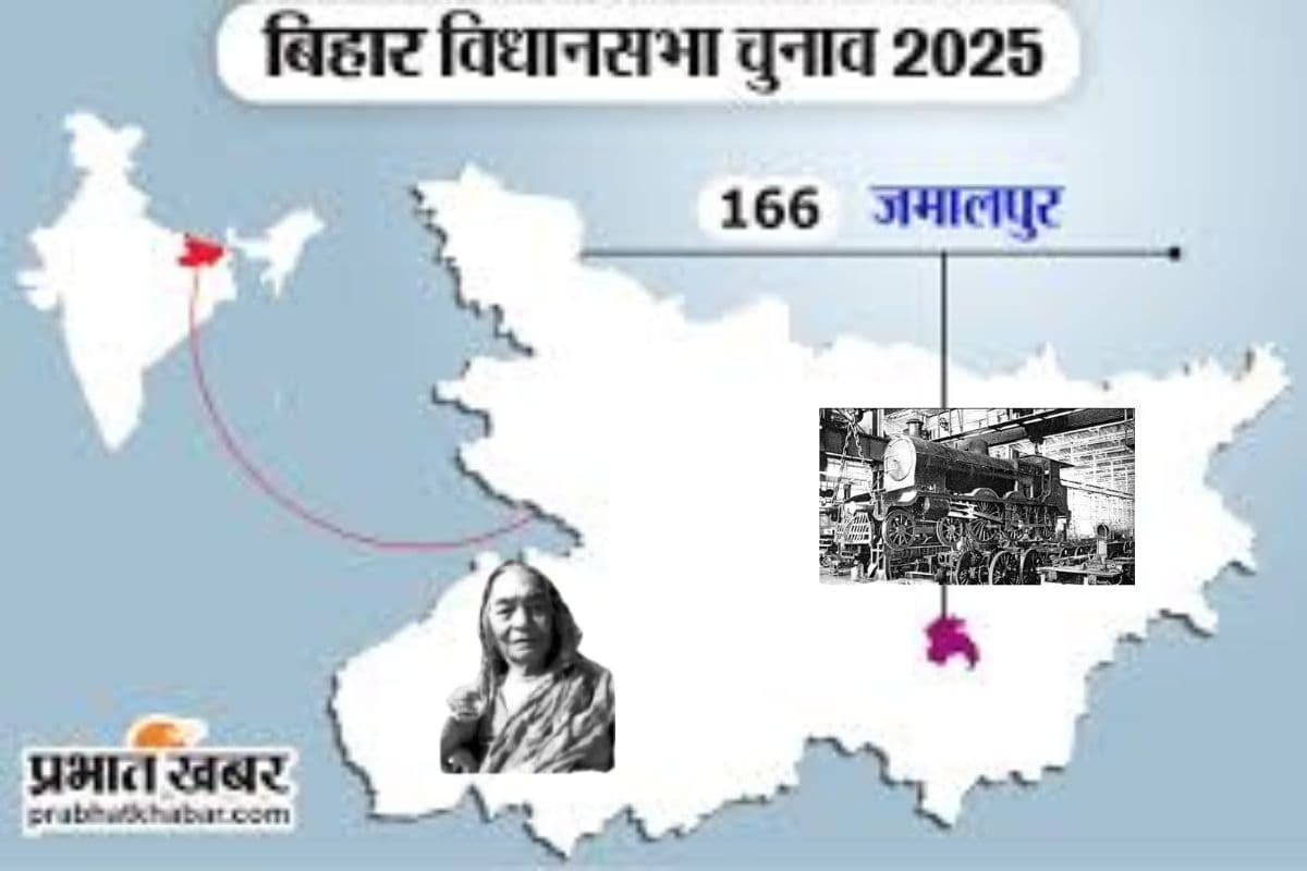 Jamaalapur vidhaanasabha: जमालपुर, आजादी के दीवानों से लेकर एशिया के सबसे बड़े रेल कारखाने तक