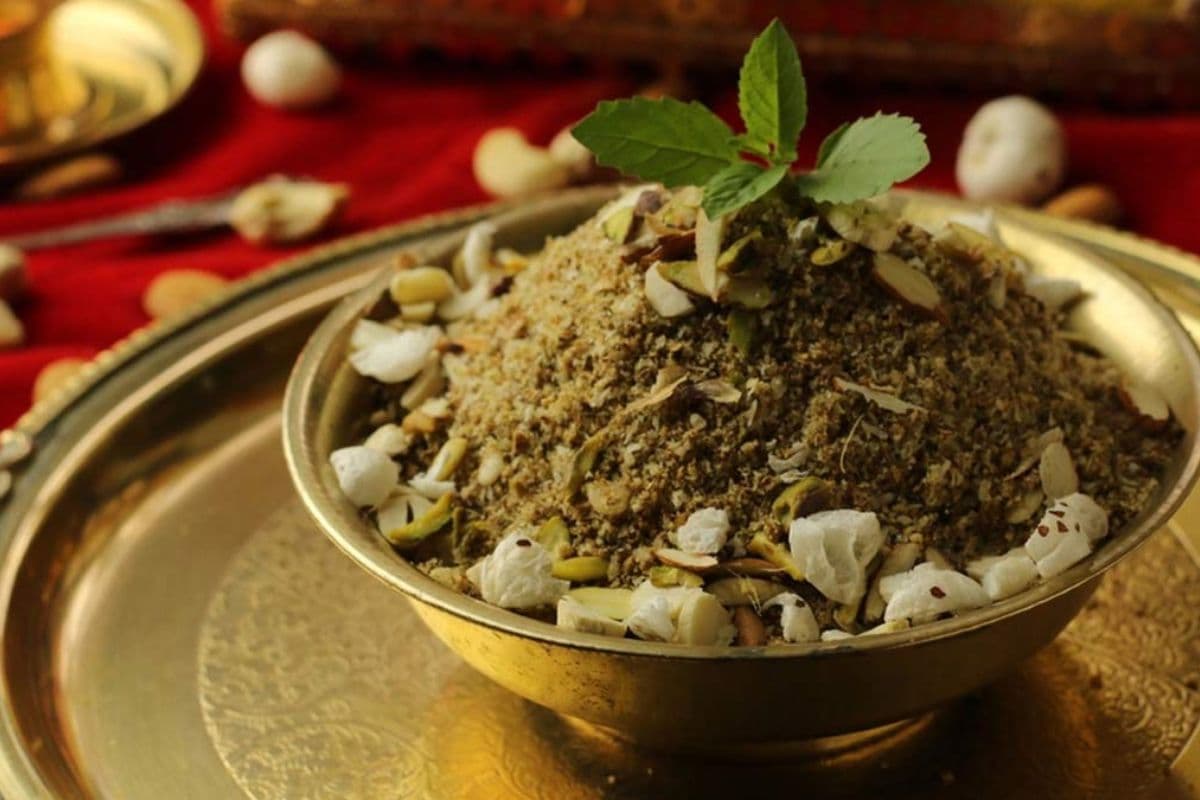 Janmashtami Special dhaniya Panjiri Bhog Janmashtami Special dhaniya Panjiri Bhog