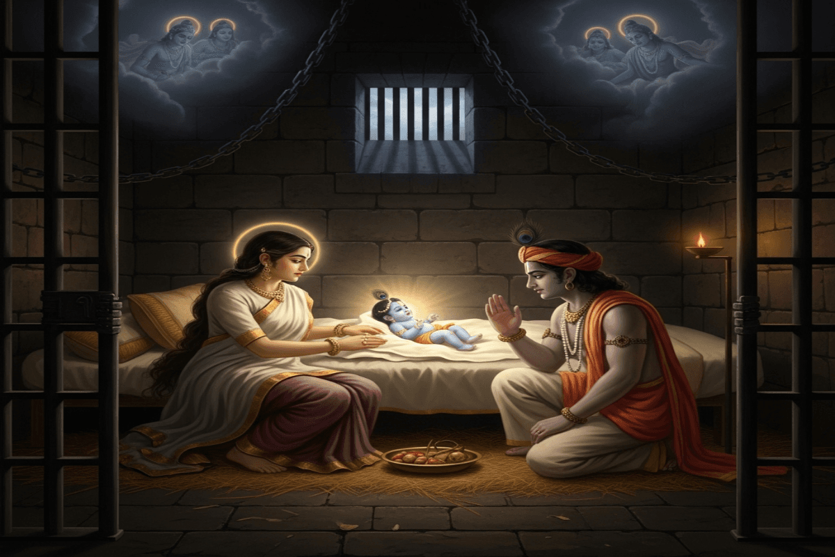 Janmashtami Vrat Katha: कृष्ण जन्माष्टमी के अवसर पर सुनें ये व्रत कथा, कान्हा जी बरसाएंगे आशीर्वाद