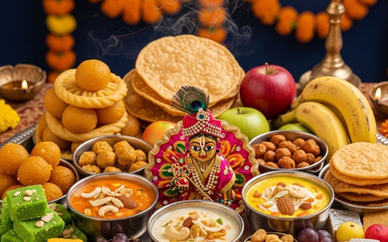 Krishna Janmashtami 2025 Bhog Prasad