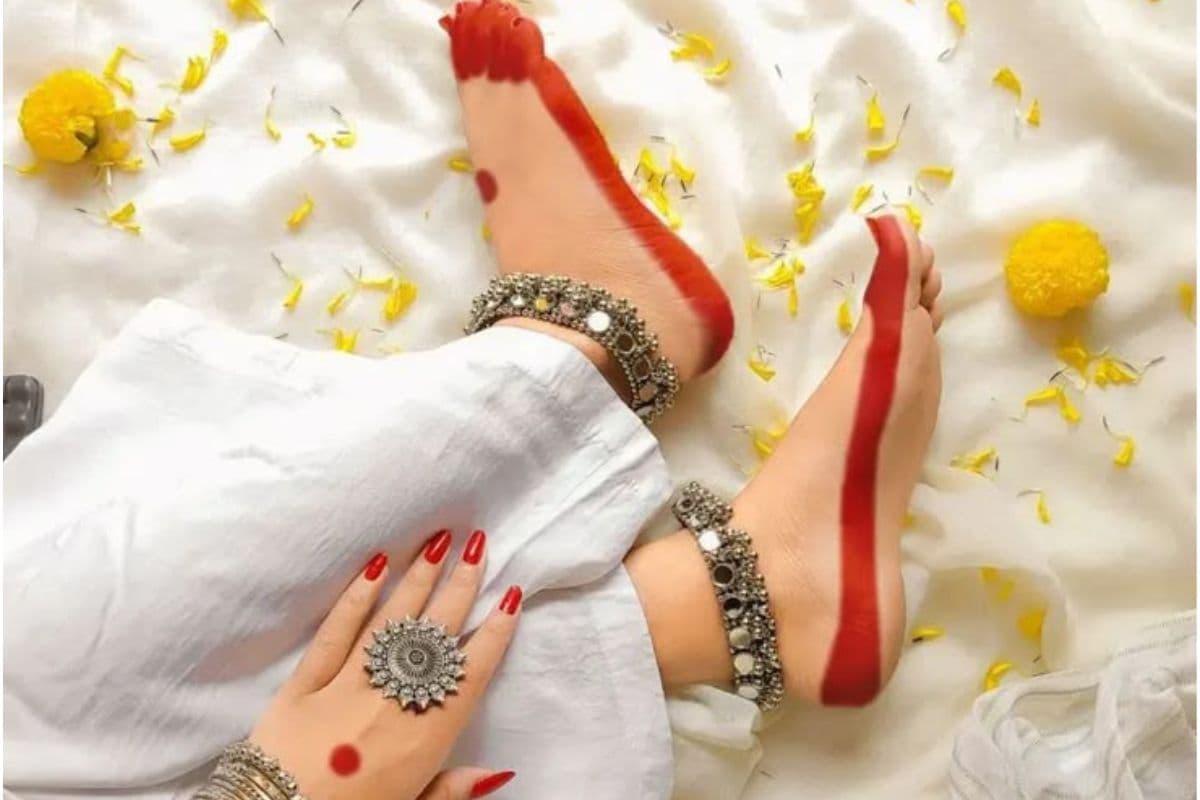 Latest Payal Design For Teej