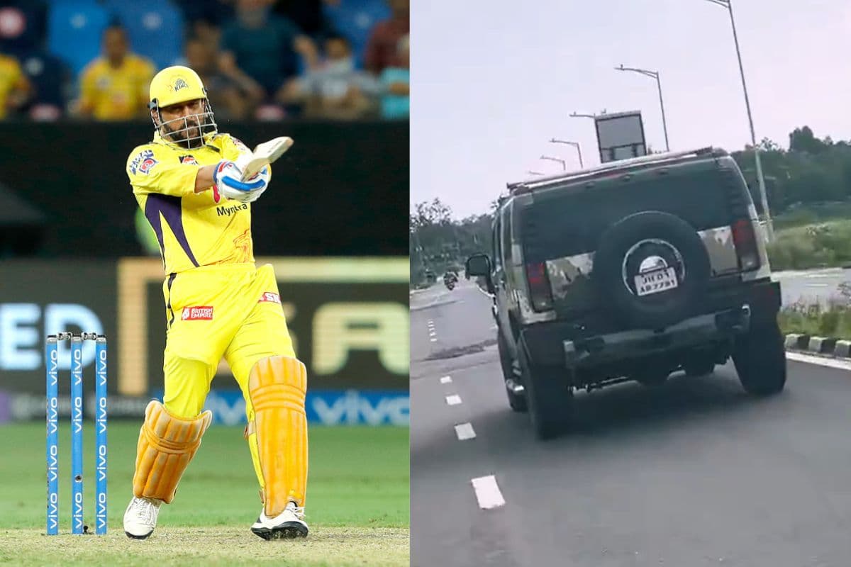 Viral Video: रांची की सड़कों पर मॉडिफाइड HUMMER दौड़ाते नजर आए धोनी, लुक हो रहा वायरल