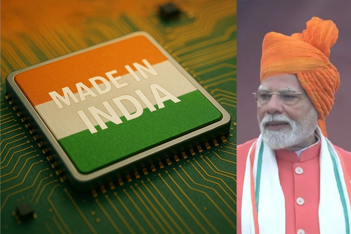 Independence Day: लाल किले की प्राचीर से बोले PM Modi- भारत की पहली सेमीकंडक्टर चिप इस साल के अंत तक बाजार में