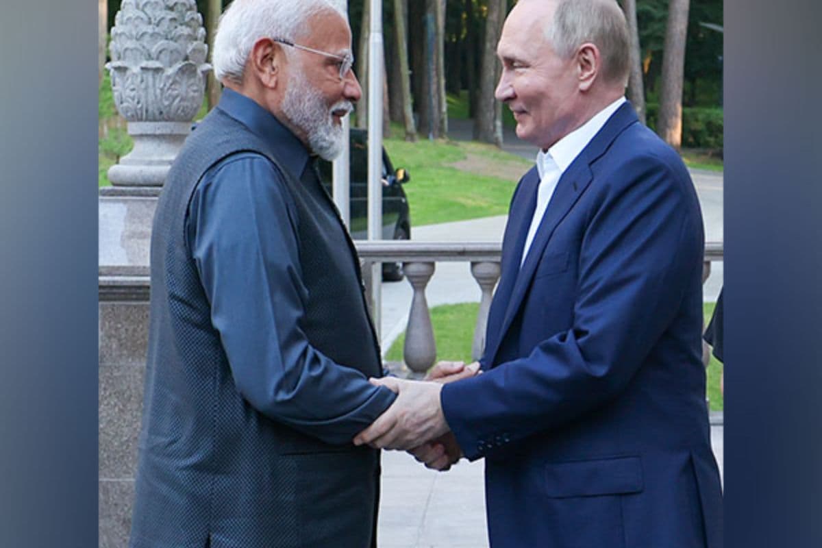 PM Modi Talks To Putin