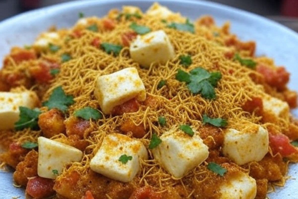 Paneer chaat recipe