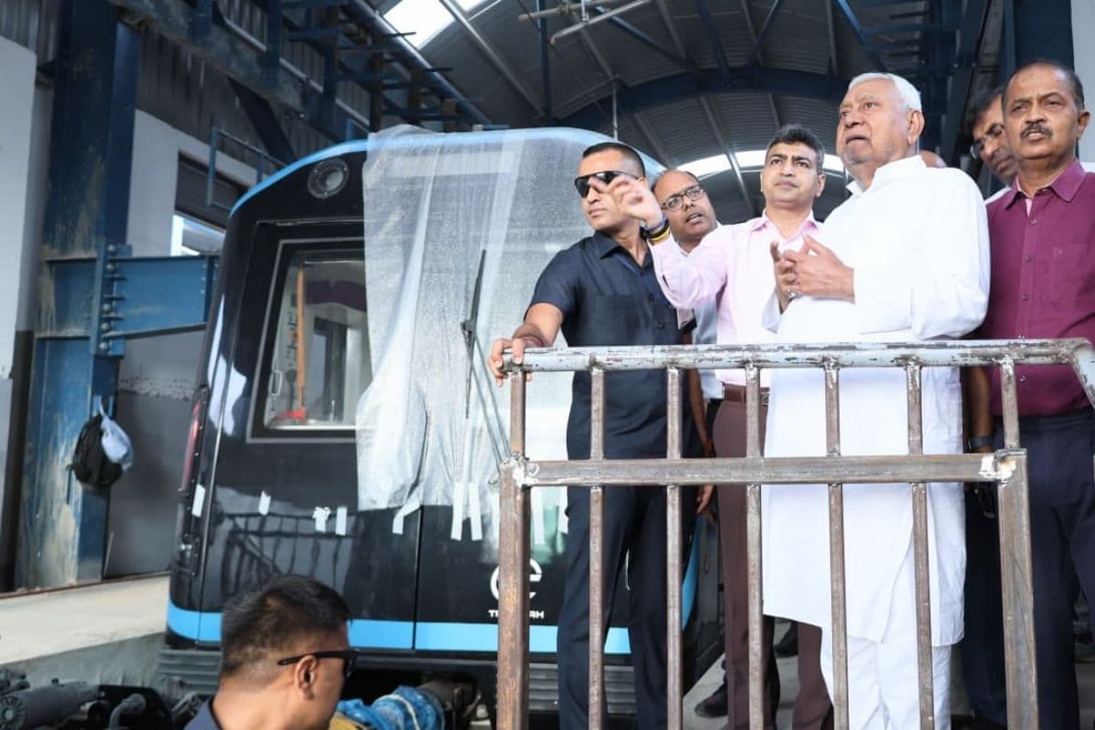 Patna: मेट्रो में मिलेंगी ये सुविधाएं, CM नीतीश कुमार ने किया निरीक्षण