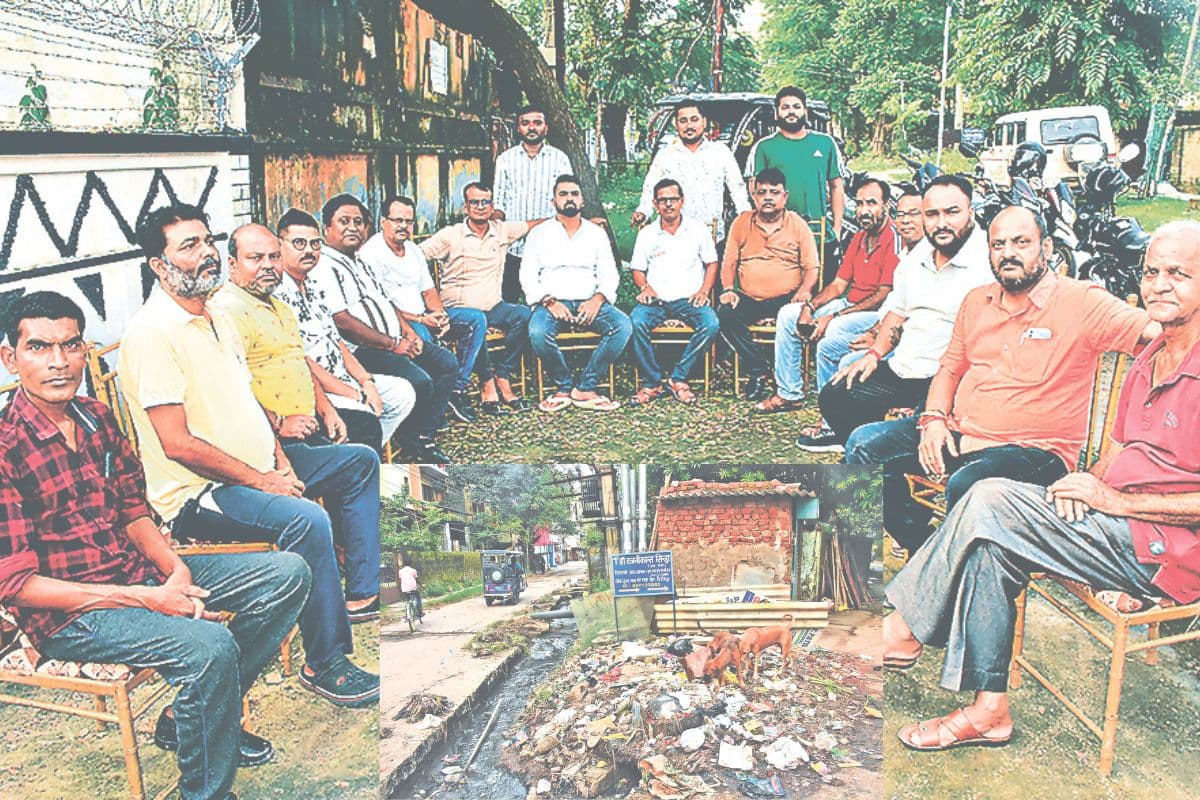 प्रभात खबर आपके द्वार: गली-मोहल्लों में पसरी है गंदगी, स्ट्रीट लाइट भी खराब, धनबाद के इस वार्ड में समस्याओं का अंबार