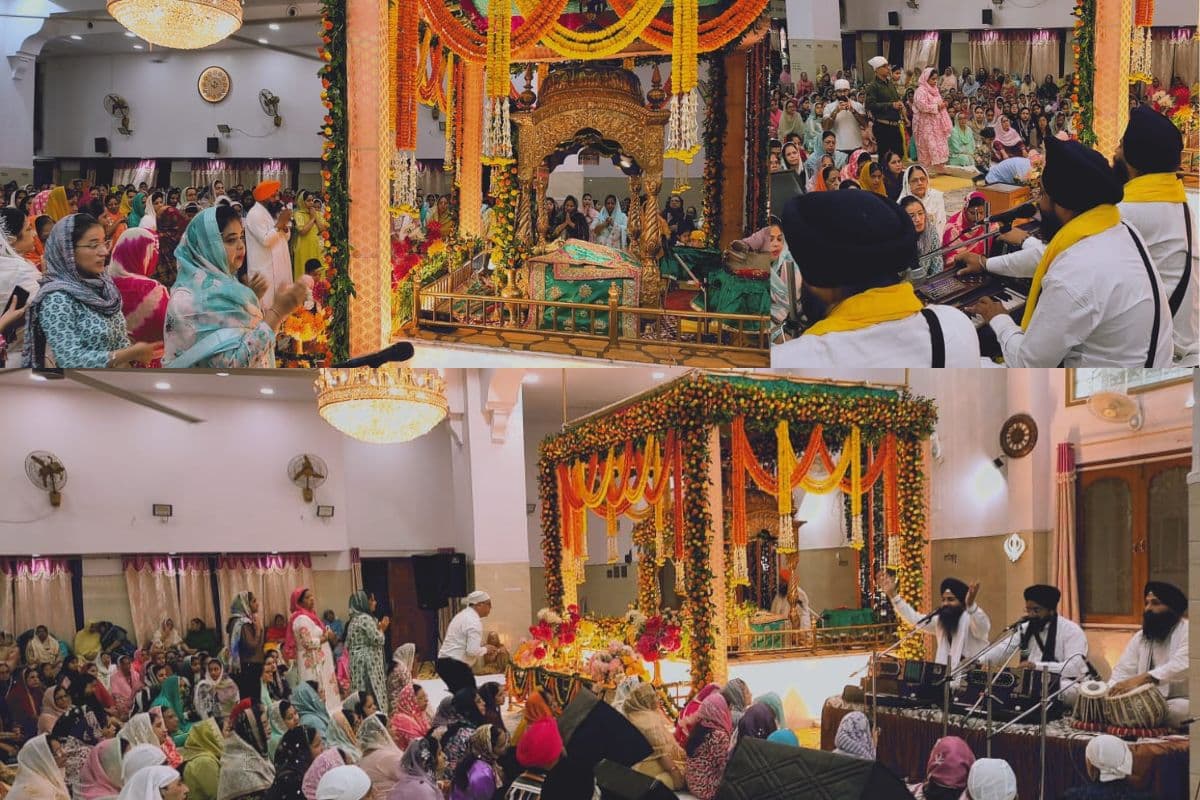 श्री गुरु ग्रंथ साहिब जी के पहले प्रकाश पर्व पर सजा विशेष दीवान, शबद गायन और कथावाचन से निहाल हुए साध संगत