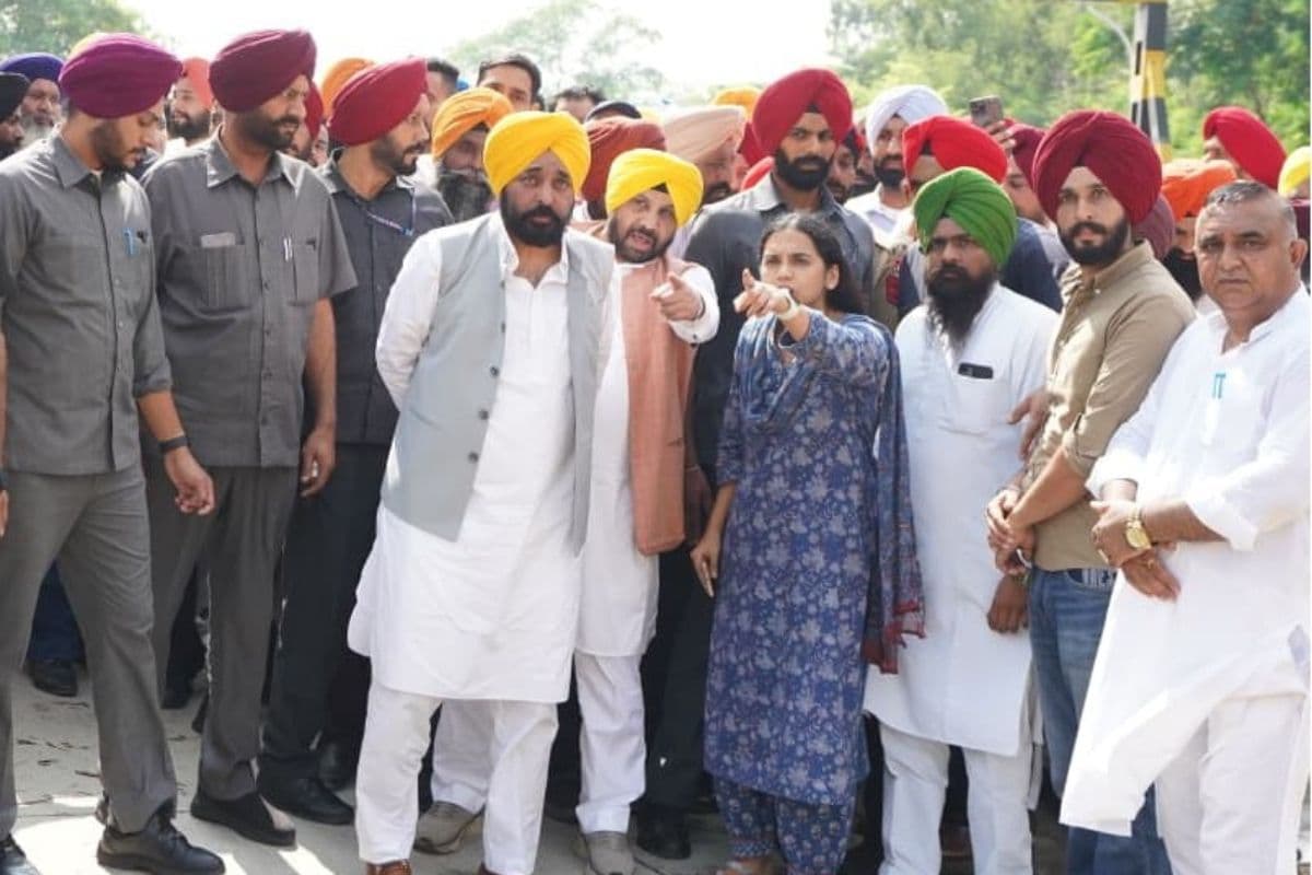 बाढ़ संकट के बीच एक्शन में आए सीएम मान, अधिकारियों को राहत और बचाव में तेजी लाने का निर्देश