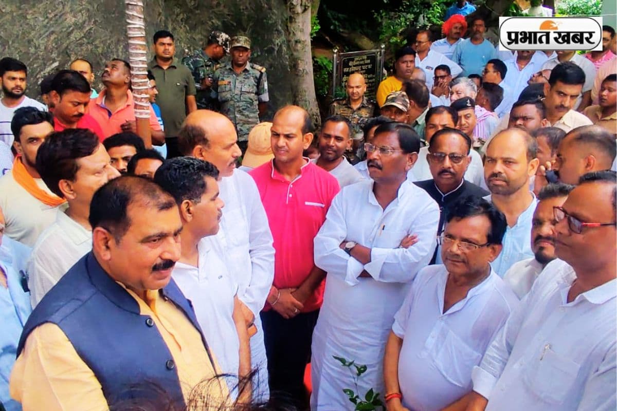 पलामू के पूर्व विभाग संघ संचालक ध्रुव नारायण सिंह पंचतत्व में विलीन