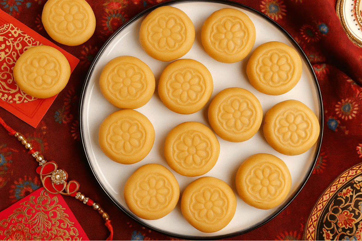 Raksha Bandhan Special: मिनटों में बेसन से बनाएं स्वादिष्ट पेड़ा, फॉलो करें आसान रेसिपी