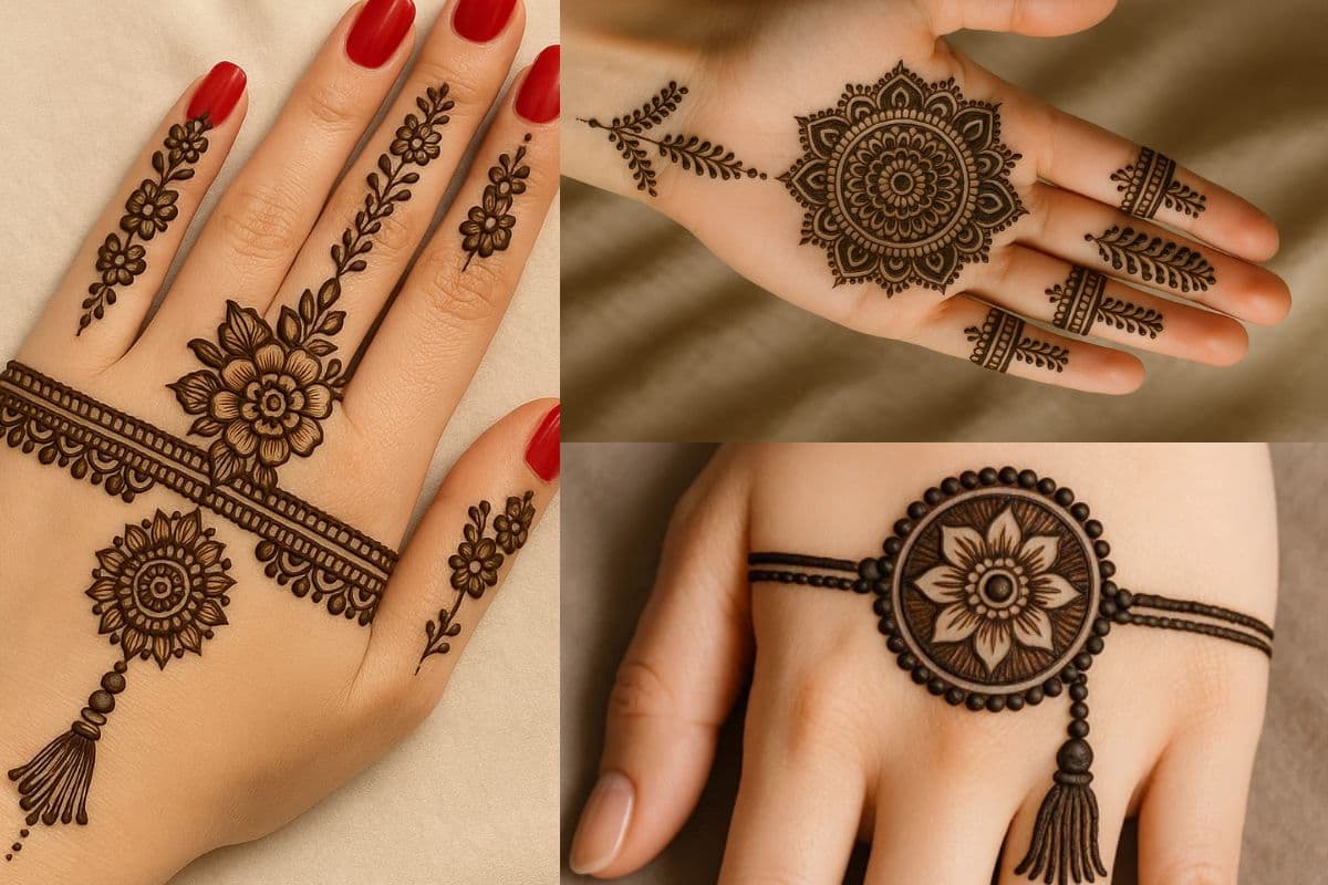 Raksha Bandhan Mehndi Design: राखी के मौके को बनाएं खास, हाथों में लगाएं मेहंदी, देखें बेस्ट डिजाइन आइडिया 