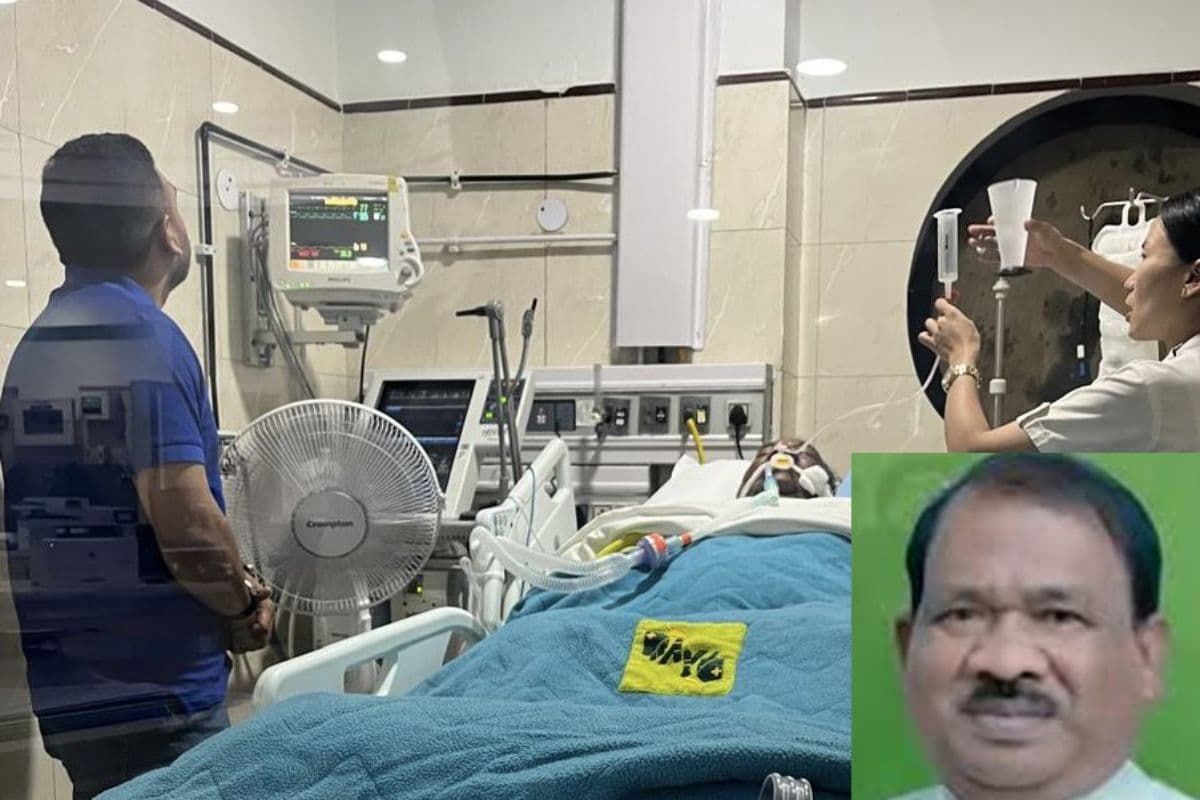 Ramdas Soren In Apollo Delhi