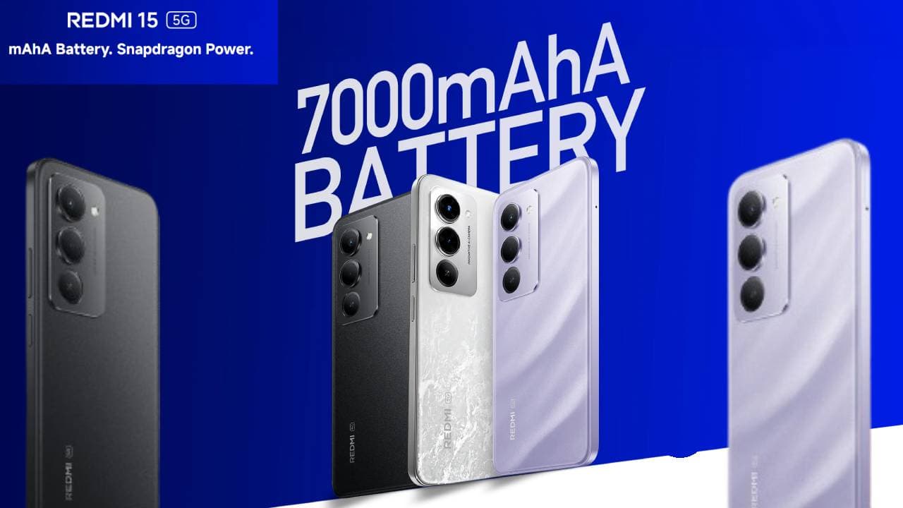 Redmi 15 5G Launched Today