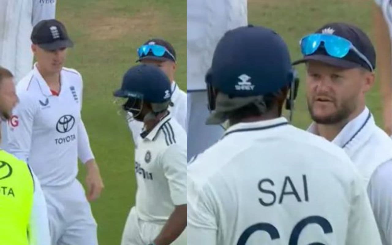 Watch: आउट होने के बाद डकेट से भिड़े सुदर्शन, IND vs ENG मैच में फैंस को दिखे तीखे तेवर