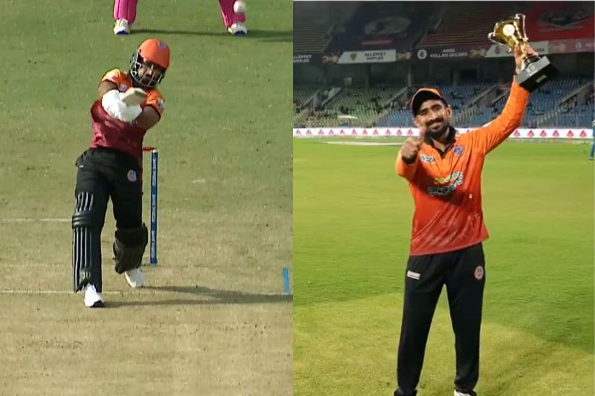 Watch: 12 गेंद पर 11 छक्के, केरल के इस युवा बल्लेबाज ने KCL 2025 में मचाया धमाल
