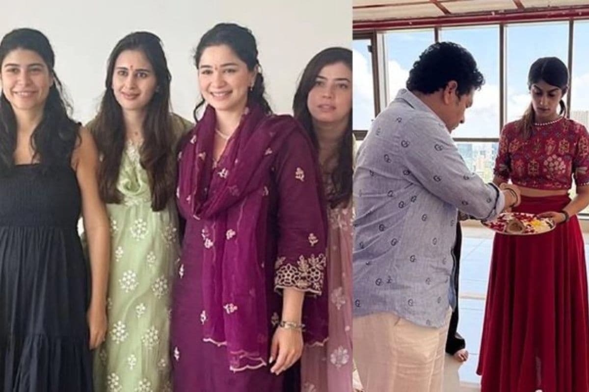 सगाई के बाद सामने आया सानिया और सारा का नया वीडियो, नंनद को सलाह देती दिखी अर्जुन की मंगेतर सगाई के बाद सामने आया सानिया और सारा का नया वीडियो, नंनद को सलाह देती दिखी अर्जुन की मंगेतर