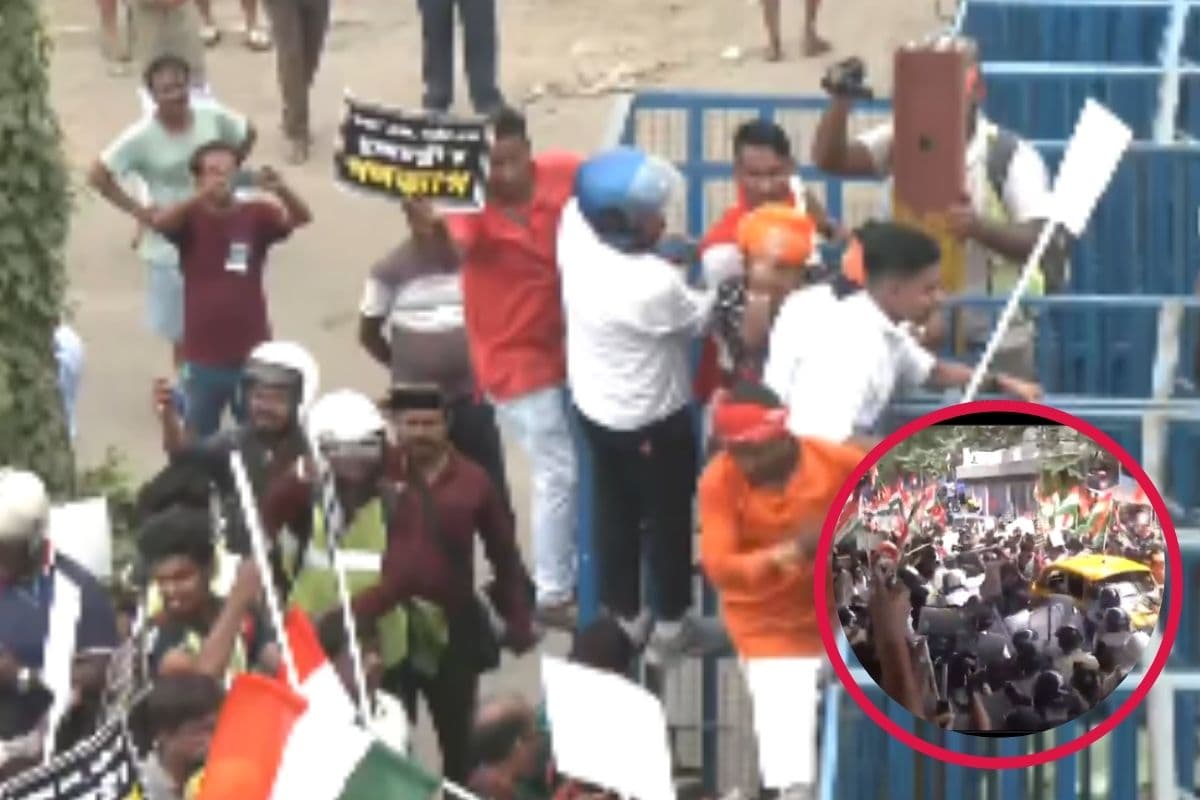 Kolkata RG KAR Case: हावड़ा में 'नबन्ना मार्च' के दौरान हालात बेकाबू, पुलिस ने बरसाईं लाठियां