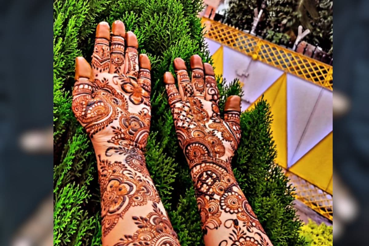 Kajari Teej Special Mehndi Design: