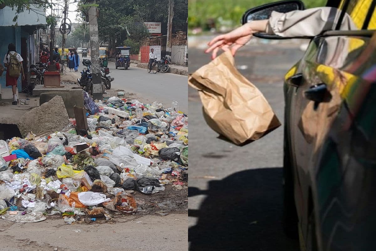Patna News throwing garbage on road you have to pay fine