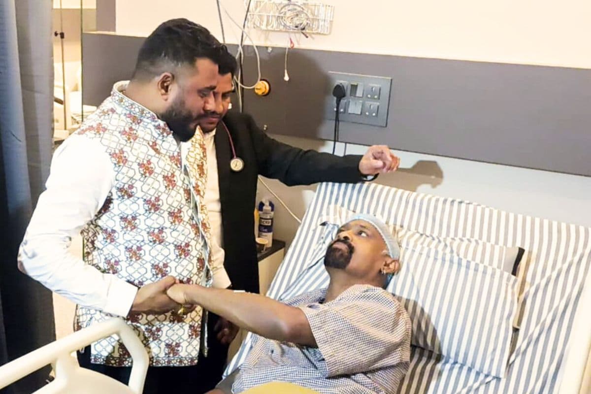 Vinod kambli in hospital
