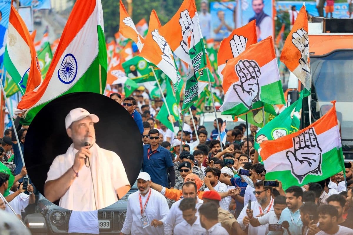 VIDEO: सीवान में राहुल गांधी और तेजस्वी यादव का रोड शो, वोटर अधिकार यात्रा के 13वें दिन उमड़ा जनसैलाब