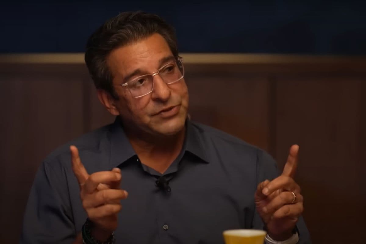 Wasim Akram played with a brick hidden in his kit bag during county cricket days