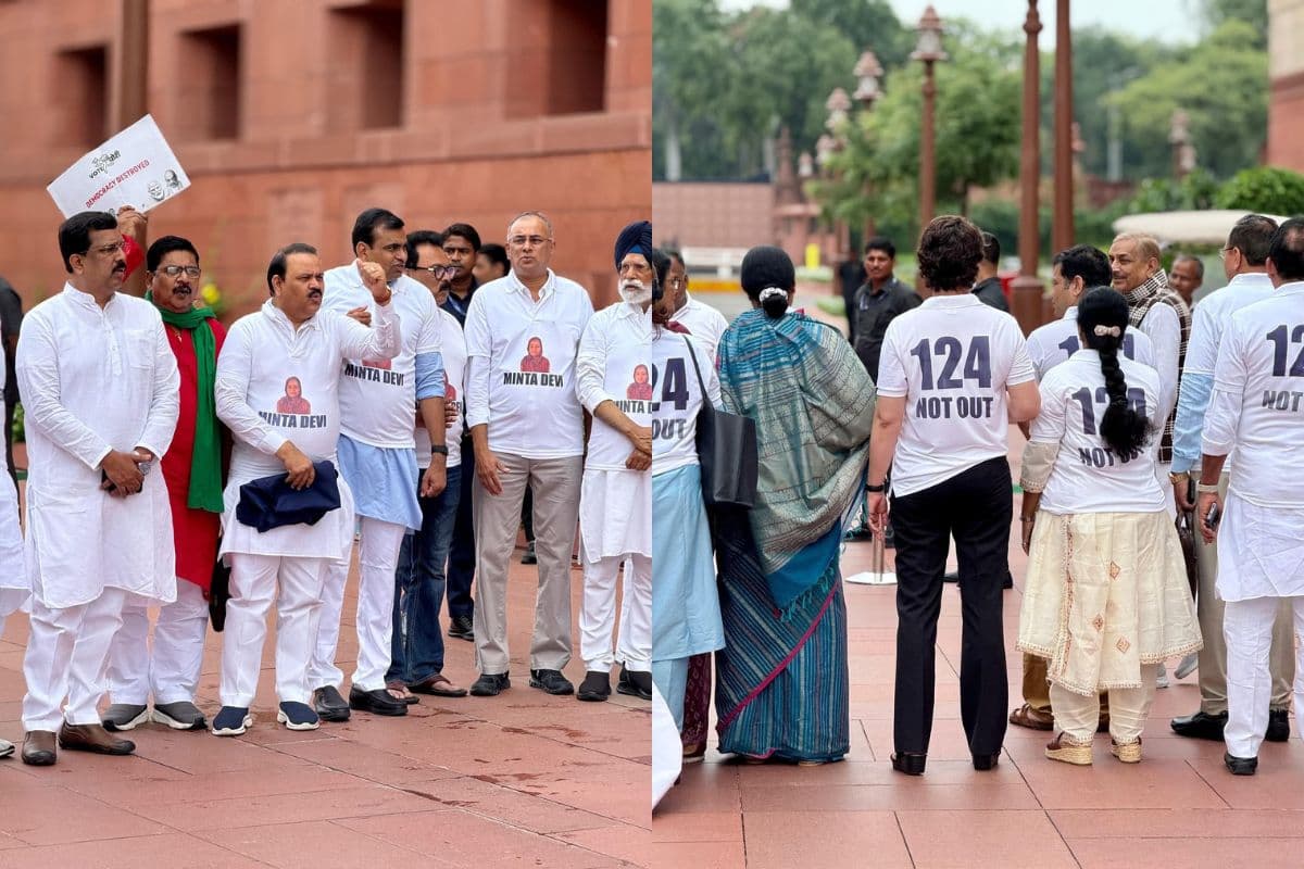 कौन हैं 124 साल की मिंता देवी? जिनके नाम पर संसद में मचा सियासी तूफान, सांसदों ने पहनी टी शर्ट