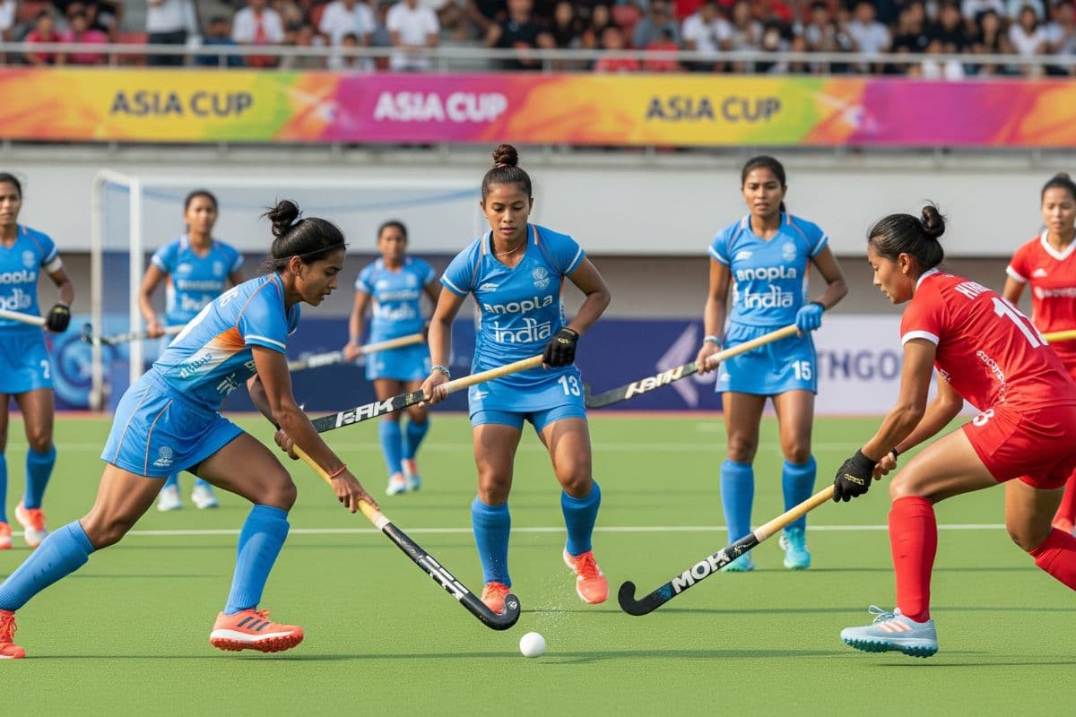 AI Generated Image of India Women's Hockey Team AI Generated Image of India Women's Hockey Team